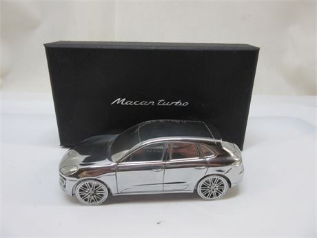 Porsche Macon Turbo Aluminum Paperweight 1/43rd scale Dealer Giveaway!