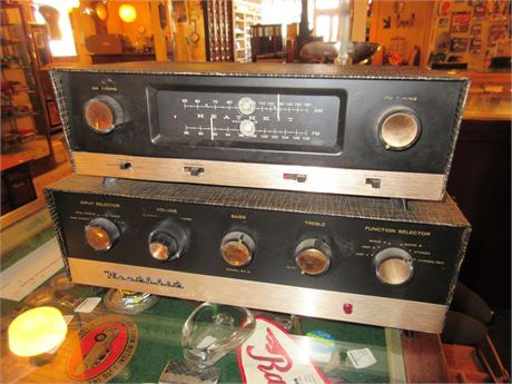 Vintage Heathkit Stereo and Amp Working Great!!