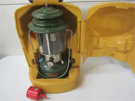 1965 Coleman Lantern w/ Plastic Case