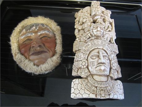 Vintage Mask Lot 1 Eskimo & Other
