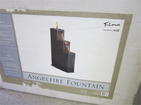 Brand New in Box Fina Angelfire Fountain