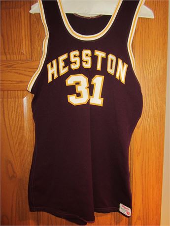 Vintage Hesston College Basketball jersey