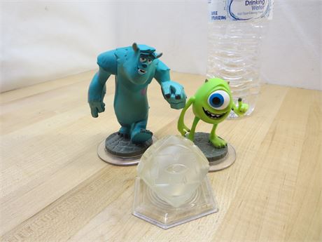 Disney Infinity Online Game Figures Monsters Inc. Lot