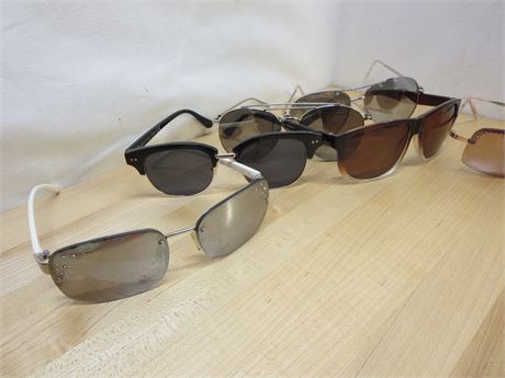 Lot of Women's Sunglasses Nice and Clean. 1 pair missing screw